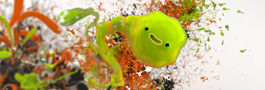 Punga's character animation coming straight at you